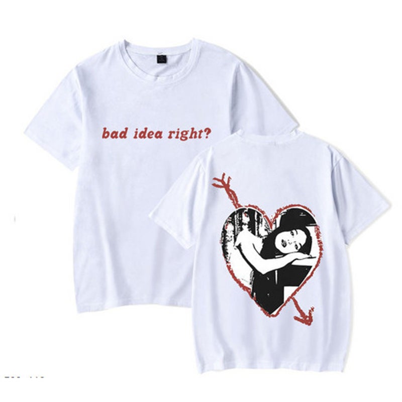 European Size Printed Cotton Anime Cartoon American Short-Sleeved Pattern T-Shirt - Image 5